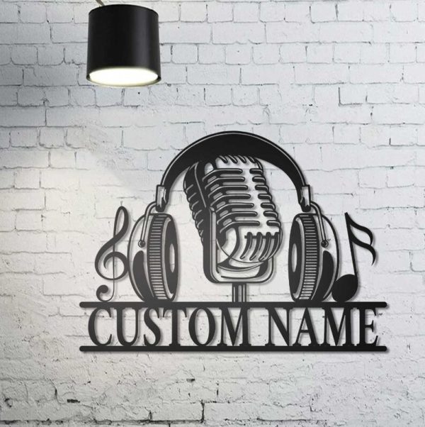 DINOZOZO Music Audio Studio Business Custom Metal Signs
