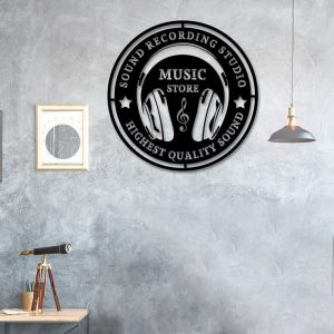DINOZOZO Music Audio Studio Custom Metal Signs3 1