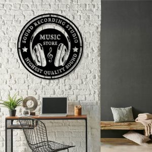 DINOZOZO Music Audio Studio Custom Metal Signs4 1