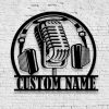 DINOZOZO Music Audio Studio Custom Metal Signs4
