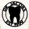 DINOZOZO Orthodontist Office Business Custom Metal Signs