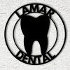 DINOZOZO Orthodontist Office Business Custom Metal Signs3
