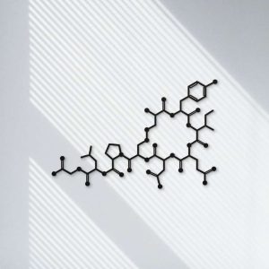 DINOZOZO Oxytocin Molecule Science Art Chemistry Art Custom Metal Signs2 8