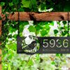DINOZOZO Personalized American Robin Bird Address Sign Custom Metal Signs2