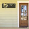 DINOZOZO Personalized American Robin Bird Address Sign Custom Metal Signs3