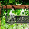 DINOZOZO Personalized Beehive Honey Farm Bee Farm Address Sign Custom Metal Signs2