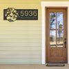 DINOZOZO Personalized Blue Jay Bird Couple Address Sign Custom Metal Signs3