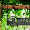DINOZOZO Personalized Chipmunk Address Sign Custom Metal Signs2
