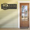 DINOZOZO Personalized Chipmunk Address Sign Custom Metal Signs3
