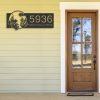 DINOZOZO Personalized Clownfish Sea Life Address Sign Custom Metal Signs3
