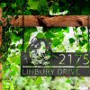 DINOZOZO Personalized Guinea Pig Address Sign Custom Metal Signs2