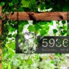 DINOZOZO Personalized Hummingbird Address Sign Custom Metal Signs2