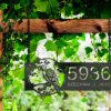 DINOZOZO Personalized Parrot Bird on Tree Branch V1 Address Sign Custom Metal Signs2