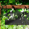 DINOZOZO Personalized Pigs Farmhouse Address Sign Custom Metal Signs2