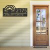 DINOZOZO Personalized Platypus Address Sign Custom Metal Signs3
