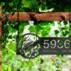DINOZOZO Personalized Sea Turtle Address Sign Custom Metal Signs2 1