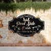 DINOZOZO Pool Signs Poolside Oasis Life Is Better By The Pool New Pool Gift Custom Metal Signs4