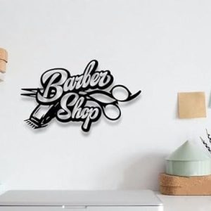 DINOZOZO Retro Barber Shop Business Custom Metal Signs3