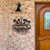 DINOZOZO Sunflower Beauty Spa Hair Salon Business Custom Metal Signs2
