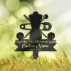 DINOZOZO Tailor Grave Marker Memorial Sign with Stake Sympathy Gifts for Loss of Loved One Custom Metal Signs