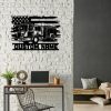 DINOZOZO US Engine Fire Truck Driver Fire Department Custom Metal Signs2
