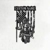 DINOZOZO US Fire Fighter Fire Department Custom Metal Signs2