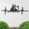 DINOZOZO Veterinarian Doctor Vet Gift Veterinarian Office Business Custom Metal Signs