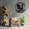 DINOZOZO Vintage Barber Chair Business Custom Metal Signs3