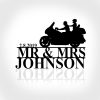 DINOZOZO Biker Couple Motorcycle Valentines Day Engagement Wedding Anniversary Gift Custom Metal Signs