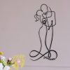 DINOZOZO Bride And Groom Kissing Forever Love Wedding Gift for Couple Anniversary Valentines Day Gift for Her Him Custom Metal Signs 3