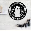 DINOZOZO Bride and Groom Forever Always Engagement Wedding Valentines Day Anniversary Gift Custom Metal Signs 4