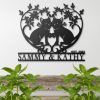 DINOZOZO Cats Couple V1 Wedding Anniversary Valentines Day Custom Metal Signs