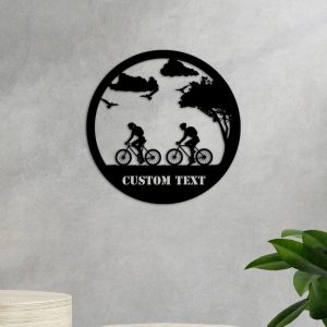 DINOZOZO Couple Cycling Wedding Valentines Day Anniversary Gift Custom Metal Signs2 1