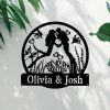 DINOZOZO Couple Scuba Diving Water Sport V1 Anniversary Valentines Day Gift for Her Him Custom Metal Signs 3