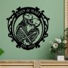 DINOZOZO Couple Skeleton Lovers Anniversary Valentines Day Gift for Her Him Custom Metal Signs