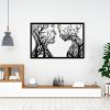 DINOZOZO Couple Tree of Life Valentines Day Engagement Wedding Anniversary Gift Custom Metal Signs3