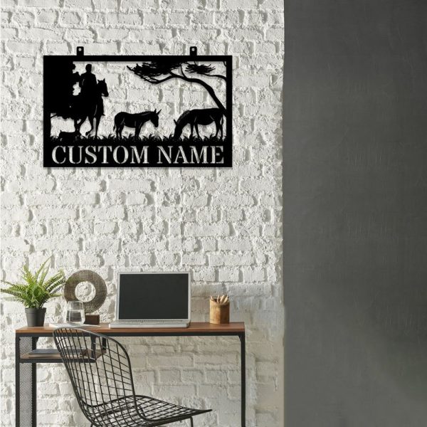 DINOZOZO Custom Metal Signs Gift for Farmer