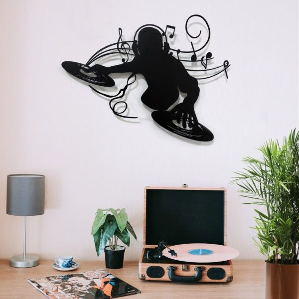 DINOZOZO DJ Name Sign Teen Room Decor Music Room Recording Studio Business Custom Metal Signs