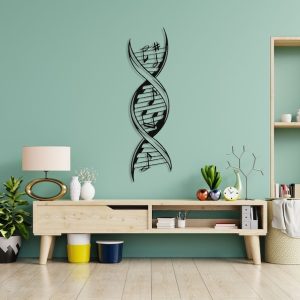 DINOZOZO DNA Musical Music Notes Music Room Recording Studio Business Custom Metal Signs2