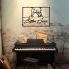 DINOZOZO Drummer Musical Instrument Drummer Lessons Class Business Custom Metal Signs 2