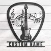 DINOZOZO Electric Guitar Player Guitar Pick Guitarist Music Room Studio Decoration Custom Metal Signs4