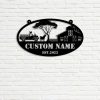 DINOZOZO Farm Scene Barn Truck Goat Chicken Goose Fam Welcome Custom Metal Signs Gift for Farmer3