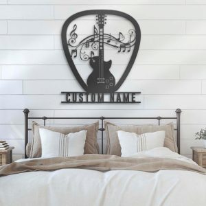 DINOZOZO Gibson Les Paul Guitar Player Guitarist Music Room Studio Decoration Custom Metal Signs2