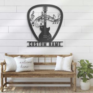DINOZOZO Gibson Les Paul Guitar Player Guitarist Music Room Studio Decoration Custom Metal Signs
