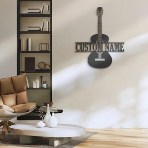DINOZOZO Guitar Player Guitarist Music Room Studio Decoration Custom Metal Signs