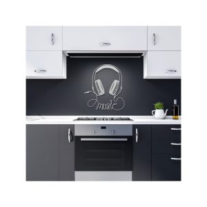 DINOZOZO Headphones Music is Life Music Room Recording Studio Business Custom Metal Signs3