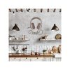DINOZOZO Headphones Music is Life Music Room Recording Studio Business Custom Metal Signs4
