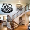 DINOZOZO Heart and Infinity Wedding Welcome Custom Metal Signs Couple Anniversary Valentines Day Gift for Her Him2