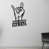 DINOZOZO Heavy Metal Rock and Roll Music Room Recording Studio Business Custom Metal Signs2