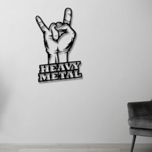 DINOZOZO Heavy Metal Rock and Roll Music Room Recording Studio Business Custom Metal Signs2